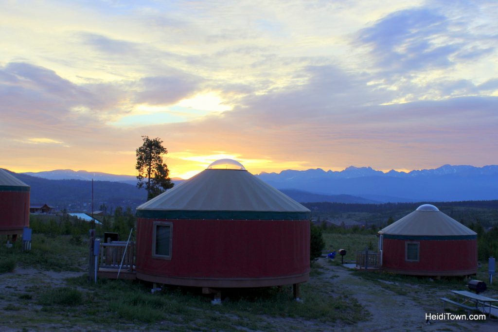 A stay at Yurt Village at Snow Mountain Ranch